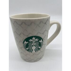 Starbucks Ceramic Mug Siren Logo 10 oz MW DW Safe White